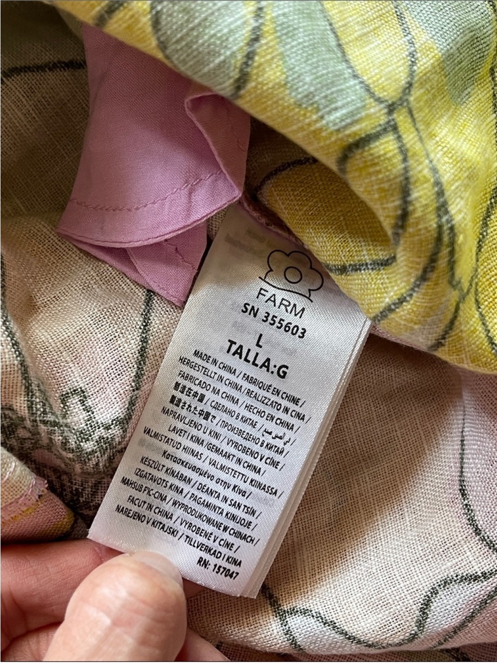 ✨NEW✨ FARM Rio Spring Affair Floral
Print Linen Maxi Dress - Picture 11 of 12